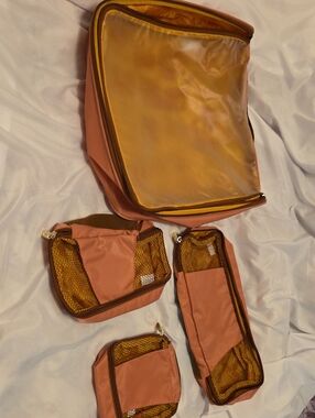 Women's Travel Packing Cube Set - Dusty Rose
